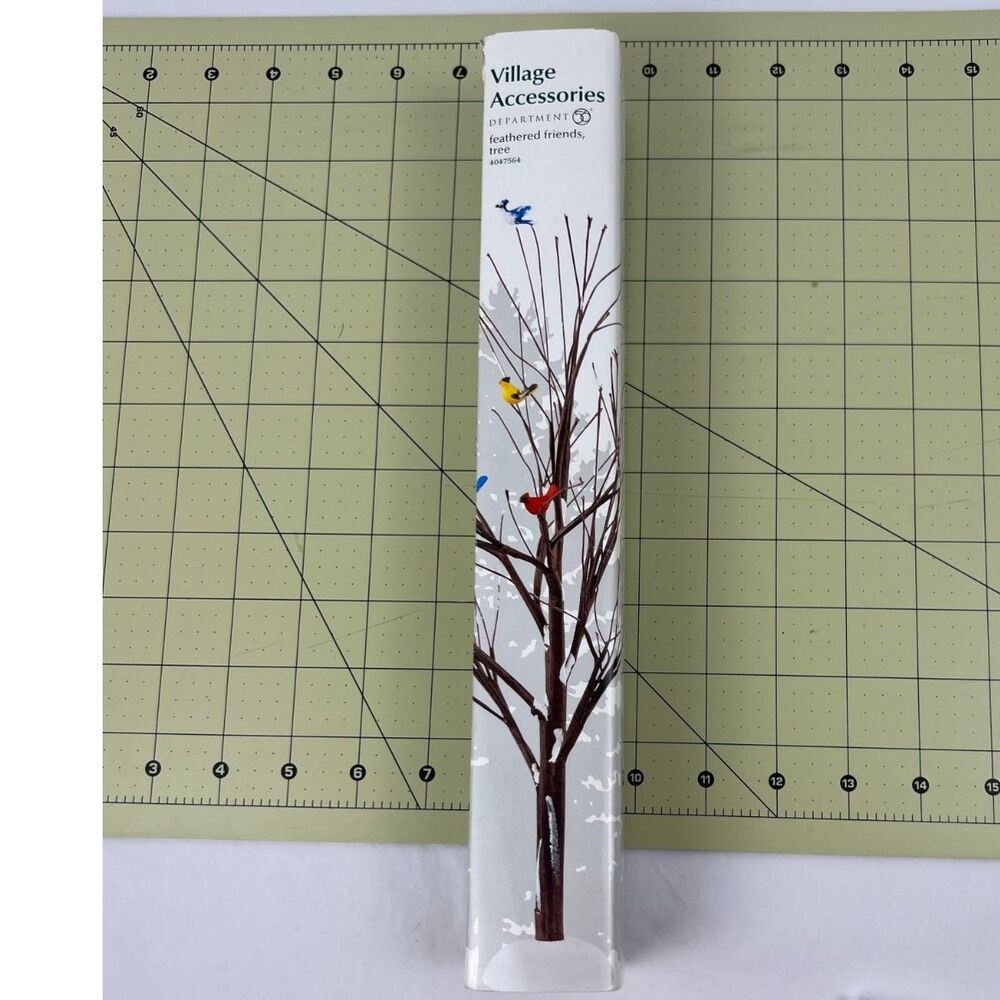 Retired 2017 Department 56 Feathered Friends Tree 11.25" EUC - Picture 5 of 5